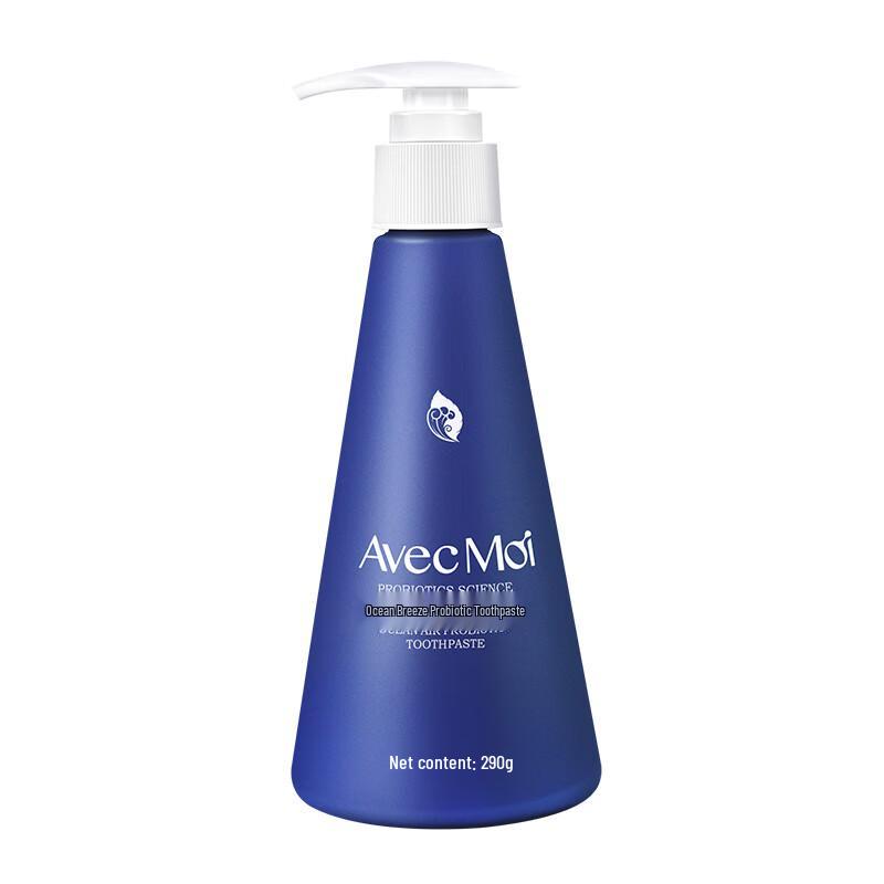 Avec Moi Ocean Breeze Probiotic Pump Toothpaste