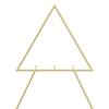 Metal Christmas Tree with Stand KUOPIO 180 cm Steel Gold
