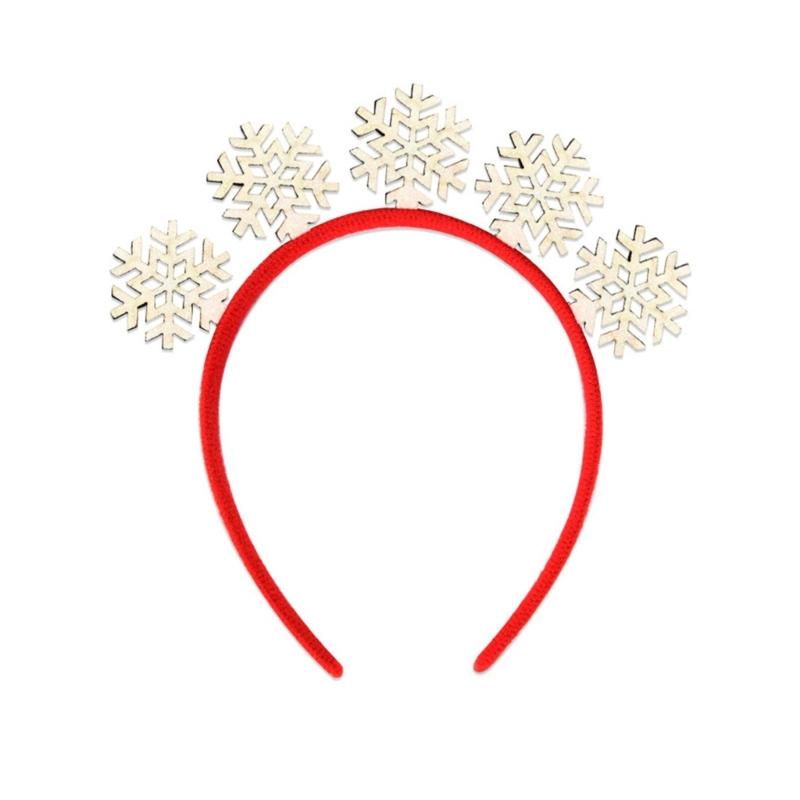 

Christmas Theme Headband for All Age Party Accessories Hairhoop Festival Hairband Seasonal Headwear for Party Gathering