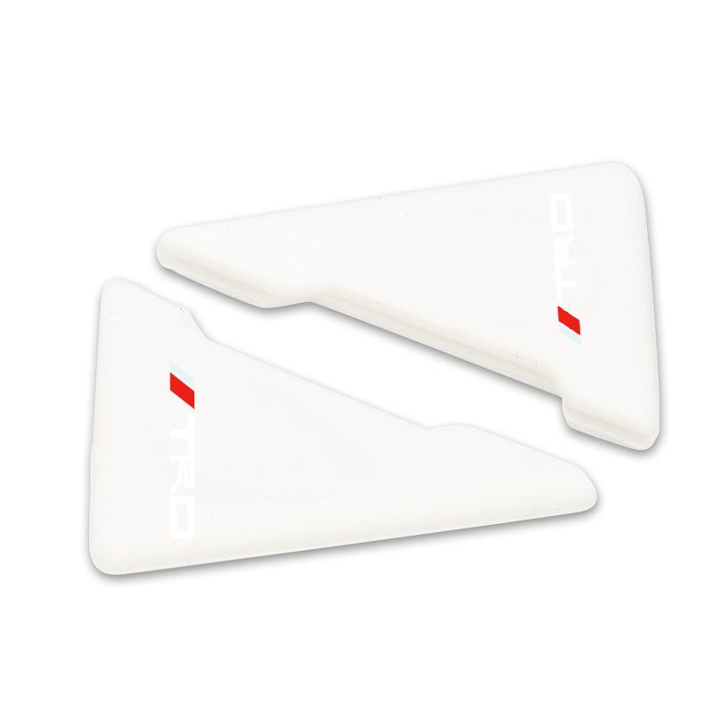 2Pcs Car Door Corner Silicone Protective Anti-Collision Cover for Toyota Trd Prado Aqua Hilux Rav4 Camry Prius TRD Venza GR
