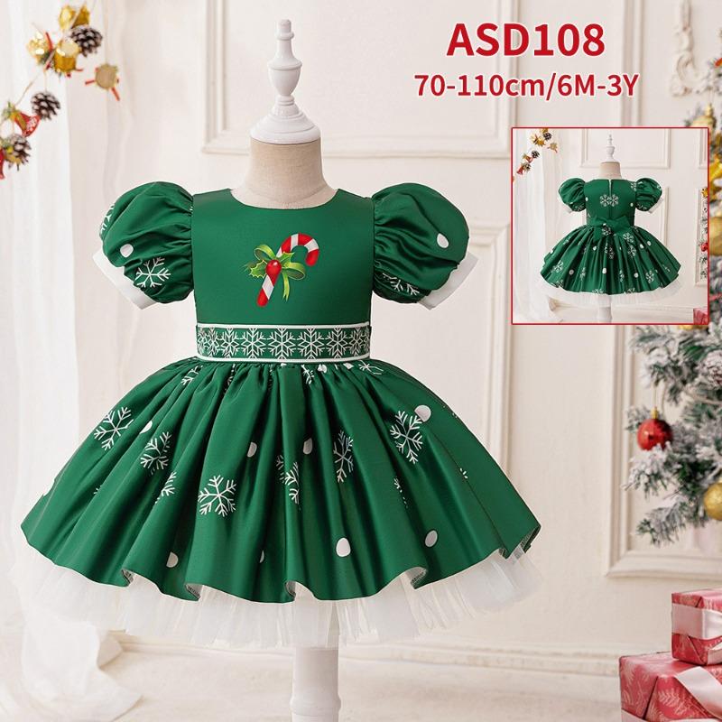 Vestito da piano di Natale per bambine vestito da principessa vestito di Natale vestito da festa