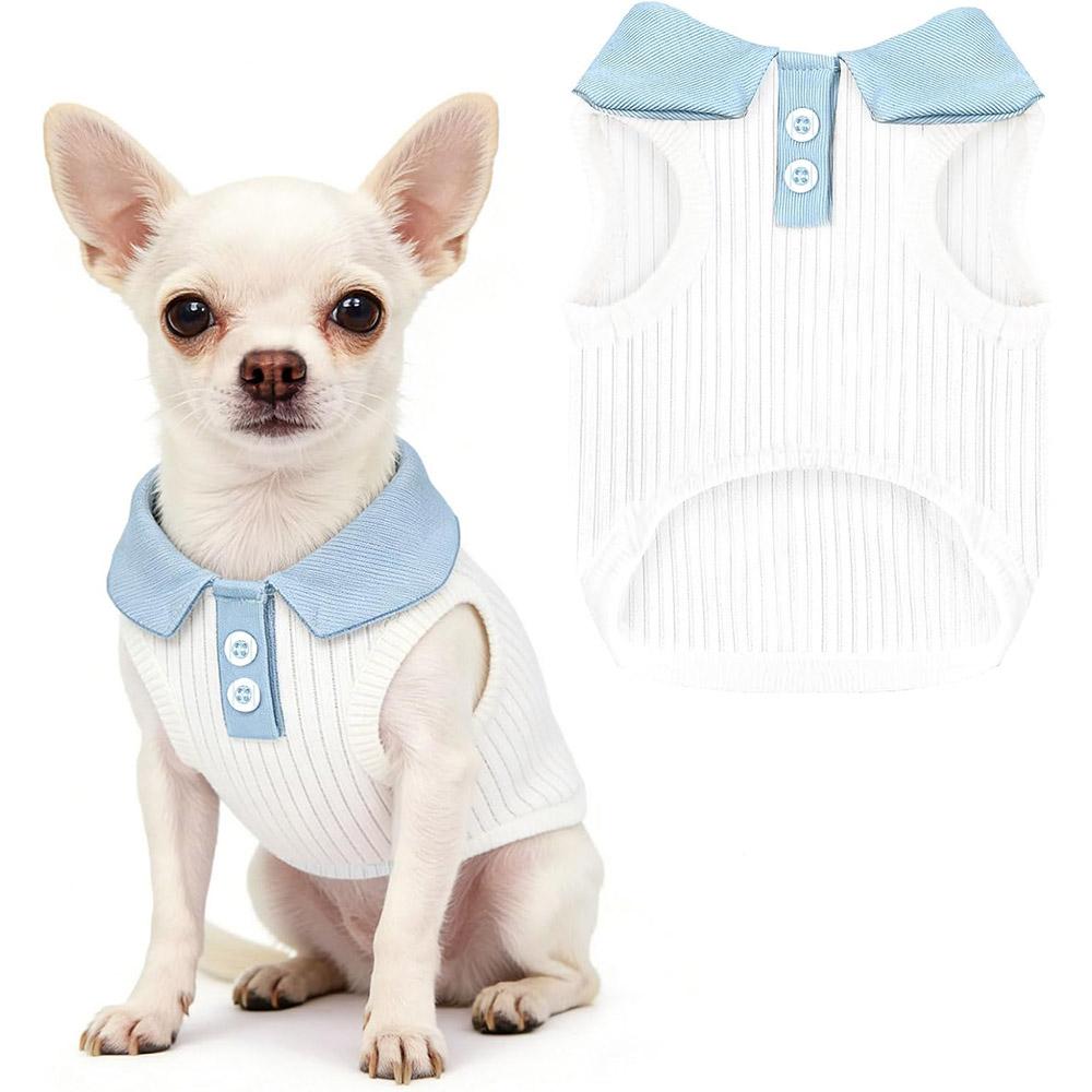 Summer Shirt for Dogs Cat Puppy Clothes Bichon Chihuahua Dog Sweatshirt Dog Cooling Vest for Cats Small and Medium Dogs