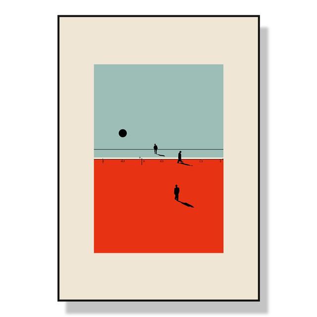 

Современный скандинавский стиль, холст, картина, абстрактная забавная юмористическая фигура, художественный постер для дома, гостиной, настенное украшение, эстетика 21cm×30cm NoFrame