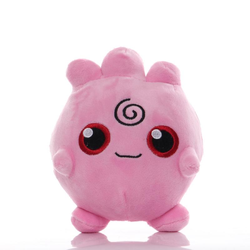 Pokemon Pink Series Plush Pikachu Cleffa Jigglypuff Mew Sylveon Chansey Stuffed Doll Kids Christmas Gifts Toys Hobbies