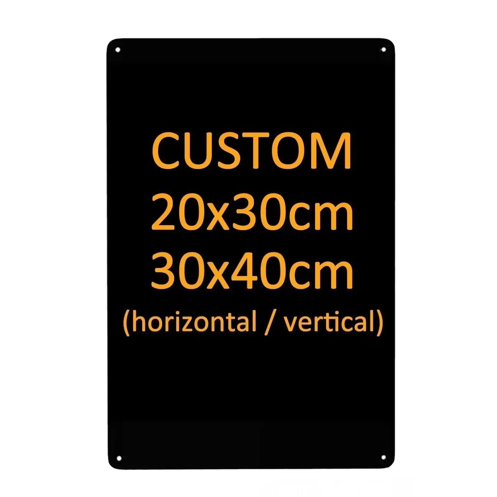 Kreative Geschenke Wanddeko Stil Huhn mit Kaffee Schrullig für Küche Vorgebohrte Löcher Blech Fra Metallschild Metallplakette