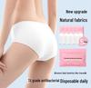 Biodegradable Antibacterial Women's Disposable Travel Briefs