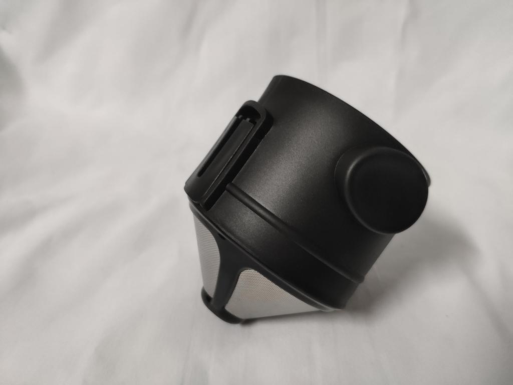 Stainless Steel Coffee Filter, Hanging Ear Drip, Double Layer Foldable Mesh Sieve with Funnel, Free Filter Paper, for Home and Travel Use