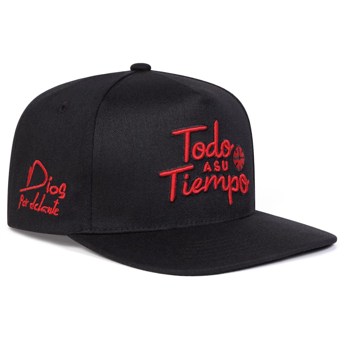 

Unisex TODO A SU TIEMPO Embroidery Hip-hop Hats Spring Autumn Outdoor Adjustable Casual Baseball Caps Sunscreen Hat Sports Cap чорний