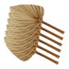 ABBY-6PCS Dried Palm Leaves Natural Dried Palm Fans,Large Palm Spear For Boho Wedding Decor,Tropical Palm Leaves Decoration Dura