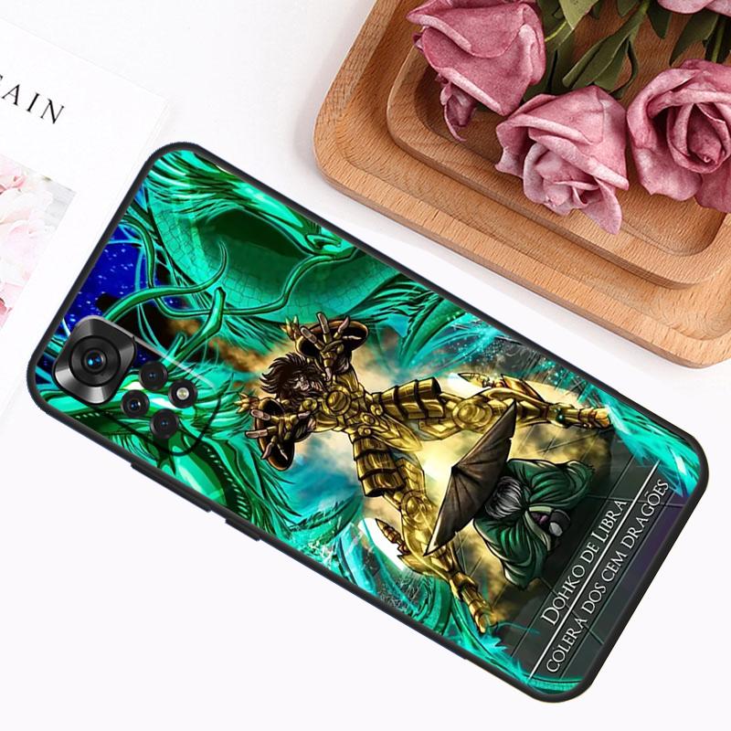 

Saint Seiya Aiolos Camus Case For Xiaomi Redmi Note 12 8 9 10 11 Pro Note 12S 11S 10S 9S 9A 9C 9T 10A 10C 12C Cover Redmi Note 10S