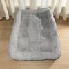 Non-Slip Cotton Velvet Pet Nest for Medium & Small Dogs - Scratch-Resistant Square Mat for Spring & Autumn