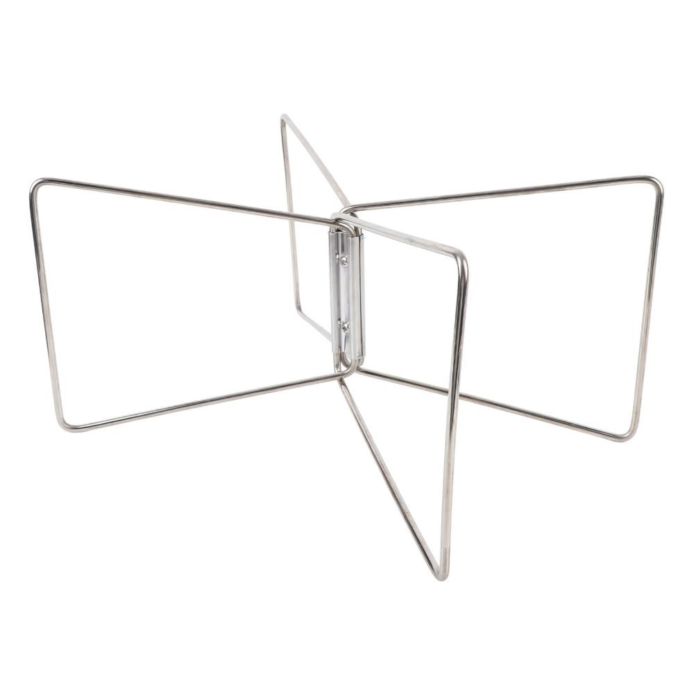 Damp Proof Cooler Holder Stand Stainless Steel Cooler Rack Durable Foldable Cooler Stand  Camping