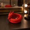 3D-gedruckter Fantasy-Drachen-Schalenauffänger, Gothic-Drachen-Schalenauffänger, Schreibtisch-Schlüsselaufbewahrungsschale, Schmuckschalen-Organizer, Schreibtisch-Begleiter für Zuhause
