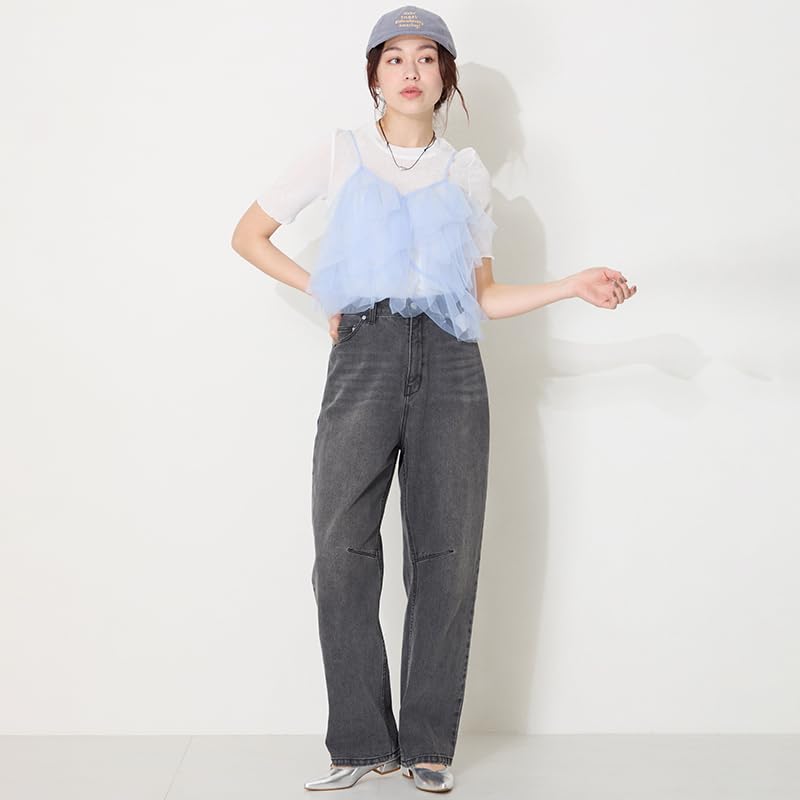 pointed low 3cm 55105 cm [Oriental Traffic] Pumps, toe, V-cut, office, commuting, neat, basic, heel, heel, women's, SILVER, 21.5