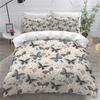 Colorful Butterfly And Floral Duvet Cover Set King Size Butterflies Theme Bedding Set For Kids Girls Comforter Cover Pillowcases