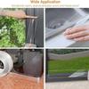 1pc 5mX5cm Window Sealing Tape  Window Clear Weather Stripping Caulk Tape Windproof Weatherproof Window Seal for Window Glass