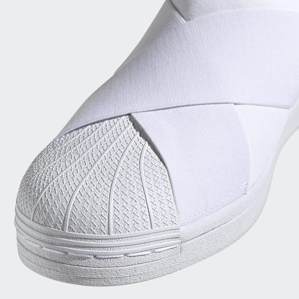 adidas SST Slip-On FW7052 Unisex Originals Sneakers Cloud White / Cloud White / Cloud White
