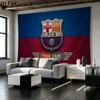 Custom Name FC Barcelona Printed Tapestry – Wall Hanging for Bedrooms, Dorms, and Home Decor