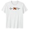 Maryland Flag Heartbeat TShirt Maryland Pride USA State Gift For Him And Her