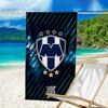 Monter-rey Football Crest Art Printed Beach Towel, Super Soft Microfiber, Perfect Gift Birthday, for Pool, Beach, Travel, for Family and Friends