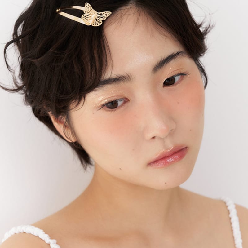 Geegee Navi Flap Hair Clip - 2color