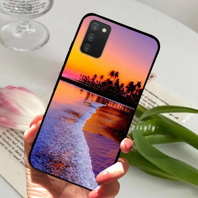 For Samsung A03s Case SM-A037F Fashion Shockproof Soft Silicone TPU Phone Cover For Samsung Galaxy A03S a03 s Coque Bumper