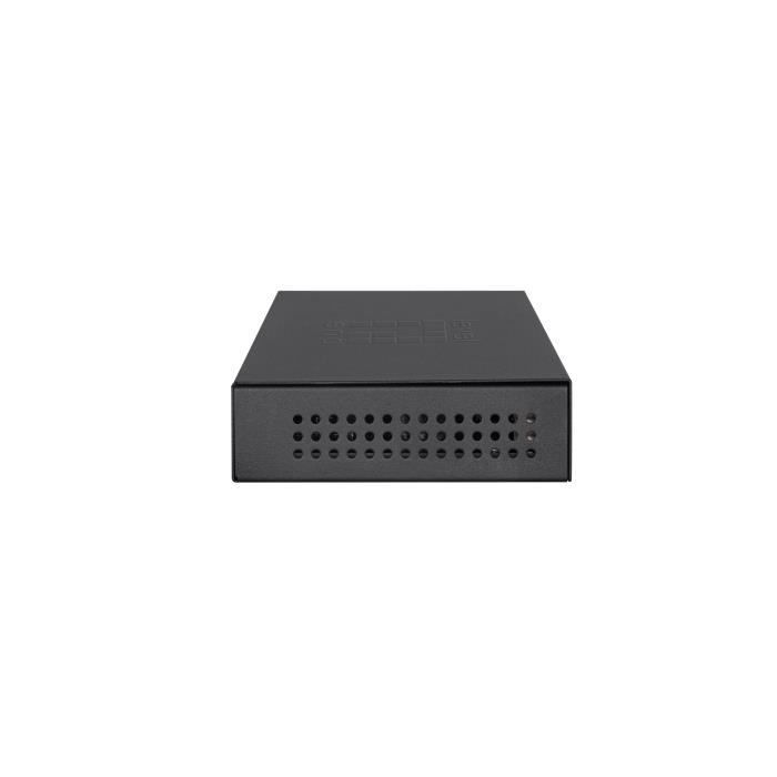 Commutateur réseau géré - LEVELONE - GES-2108P - 8 ports RJ-45 - PoE - QoS