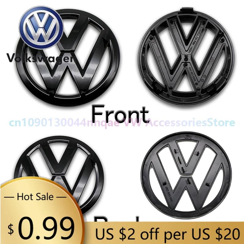 Hub Caps For VW Volkswagen Jetta MK5 Golf 1PCS ABS Car Front Logo Front Grille Badge Trunk Badge Suitable For Volkswagen Polo 20 ED1