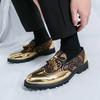 Fashion Brand Business Tassel Loafers Shoes Slip On Casual Thick Bottom Artificial Leather Party Shoes High Quality Mans Fashion Shoes