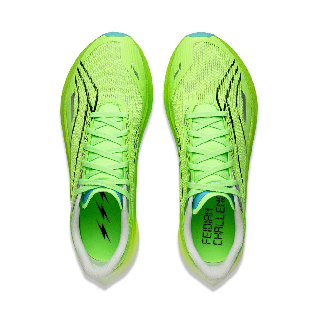 Li Ning Feidian 4 Challenger Running Shoes Men Sneakers Fluorescent-Green ARMU005-28