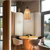 Rattan Chandelier Light Led Light Vintage Boho Style Hanging Light Pendant Lamp for Home Room Decoration Lighting Fixture E27