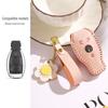 Premium Cowhide Car Key Cover for All Mercedes-Benz Models - Designed for Women