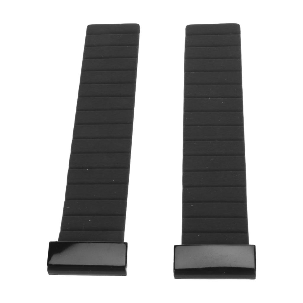 Magnetic Watch Band 26mm Sweat Proof Silicone Watch Strap Quick Release Watchband for Vertix 2 Black