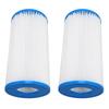 2Pcs Pool Filter Cartridge Filter Element Replacement for Hot Tubs Spas Children S Swimming Pools