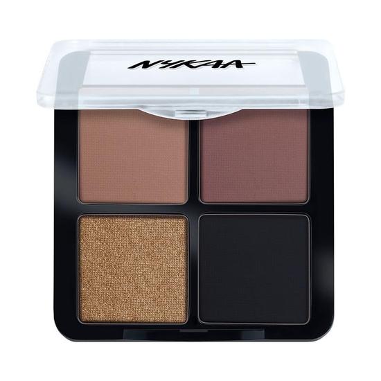 

Nykaa Cosmetics Eyes On Me! 4 in 1 Quad Eyeshadow Palette - Night Out