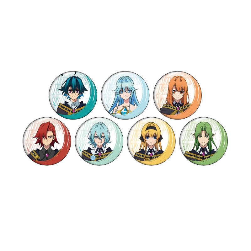 

TV Anime Wistria of the Staff and Sword 01 [Official Illustration] Can Badge 7-piece BOX