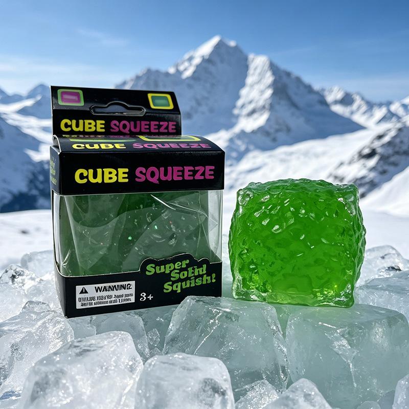 NeeDoh Nice Cube Sensorisch Fidget Speelgoed Angstverlichting Bureau Speelgoed voor Volwassenen Kinderen