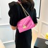 Stylish 2024 Summer Trendy Pu Crossbody Bag For Women Medium Size Shoulder Bag