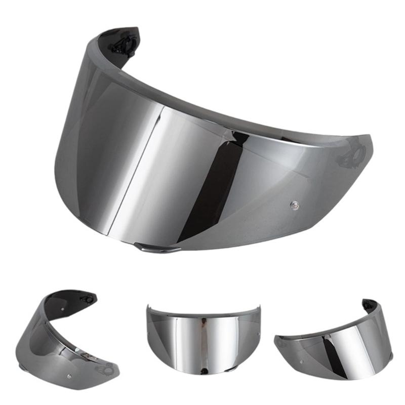 Electroplated Motorcycle Helmets Visors Lens Anti Fog Designs Daytime Use Motorcycle Face Shield Strong PC for K3 E2206