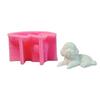 Puppy Dog Animal Silicone Molds for Candle Soap Candy Chocolate Molds Cement Gypsum Silicone Molds for Home Decoration
