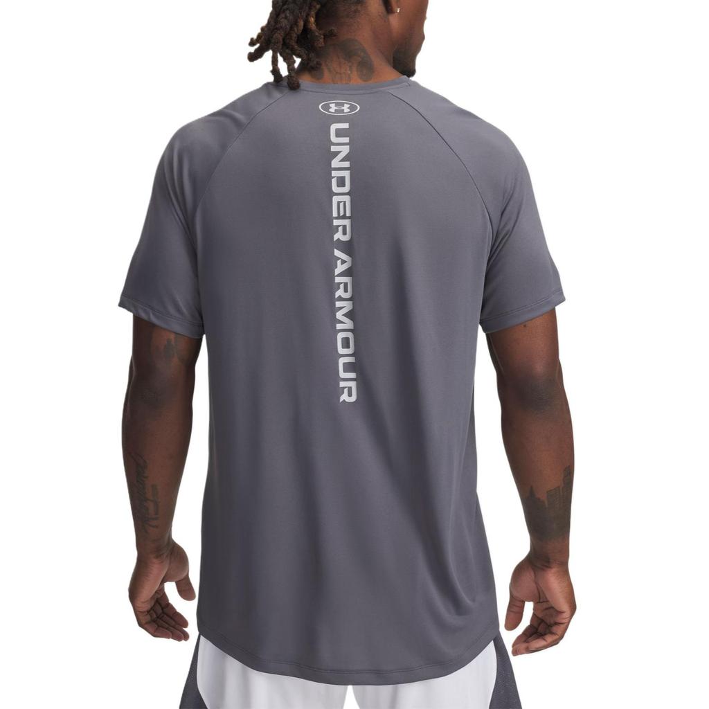 Under Armour Tech T Shirt Men's Gray 025 1377054-025