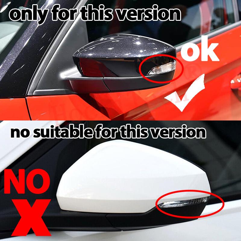 Dynamic Turn Signal LED Side Mirror Indicator Blinker Sequential Lamp for Volkswagen VW Polo CK 2020 2021 2022 Russia Version
