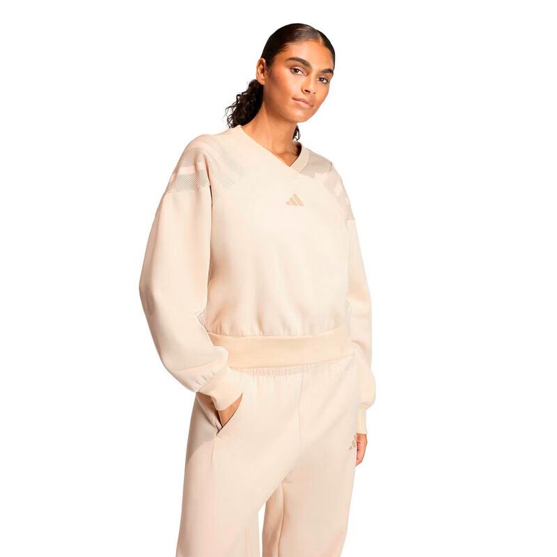 Adidas Women's Pullover Crew Neck Sweatshirt
