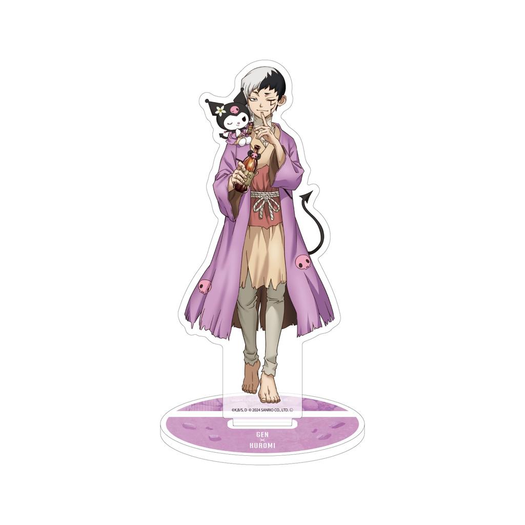 Dr. STONE x Sanrio Characters 02 Gen x Kuromi [Collaboration Illustration] Acrylic Stand