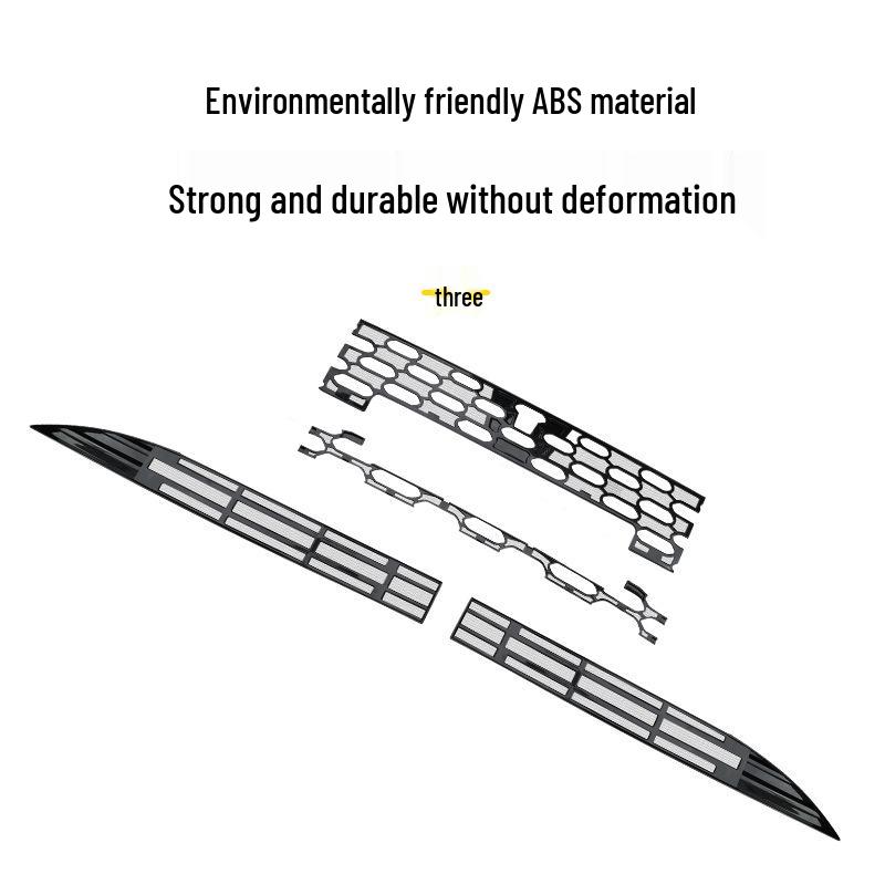BYD Qin PLUS dmi/ev Insect Screen: Fits 25 Models, No Bumper Removal Required