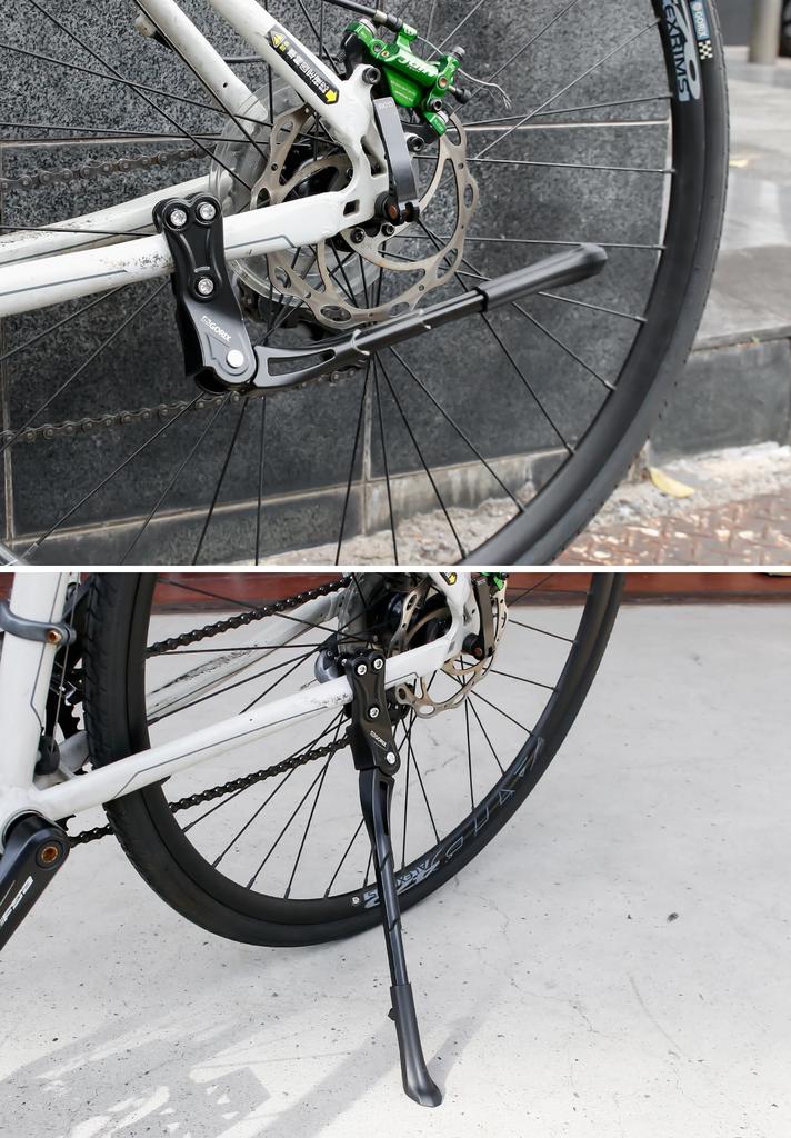 GORIX Kickstand Bicycle Side Stand Easy Installation Lightweight Inch 700c Road Bike Bicycle Stand Adjustment Retrofit Cross Bike Not Easy To Fall
