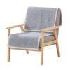 Seat Cushion Lace-up Thick Fabric Four Seasons Seat Cushion Summer Cotton Linen Office Student Dining Chair Stool Cushion