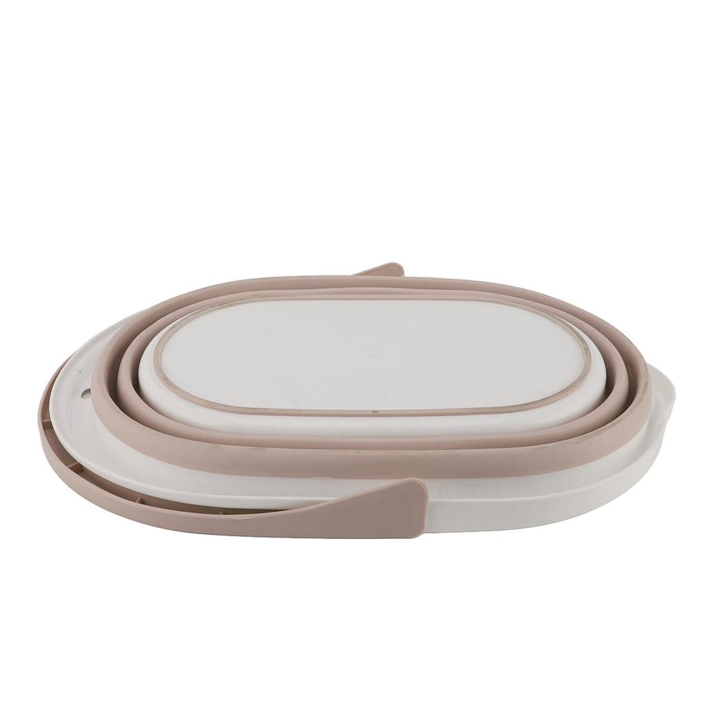 Collapsible Mop Bucket Sturdy PP Large Capacity Portable Handle Multifunction Car Wash Bucket for Home Bathroom Patio