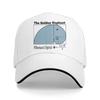 Elephant Baseball Caps Peaked Cap Fibonacci Sequence Golden Ratio Sun Shade Hats for Men Women