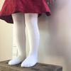 Șosete și Colanți din Bumbac Pieptănat Tricotați în Cablu pentru Copii pentru Primăvară și Toamnă – Bebeluș, Fund Mare, și Colanți pentru Fete